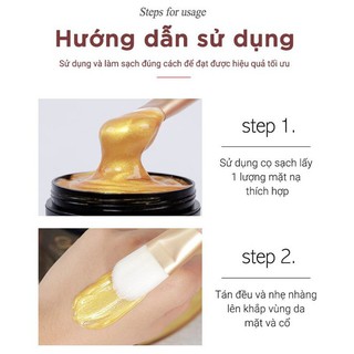 Cọ MKUP quét mặt nạ Vàng