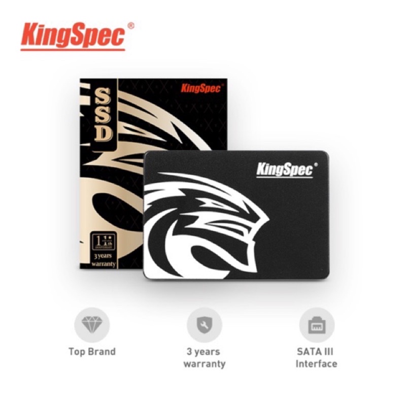 SSD KingSpec 128G new fullbox bảo hành 36th