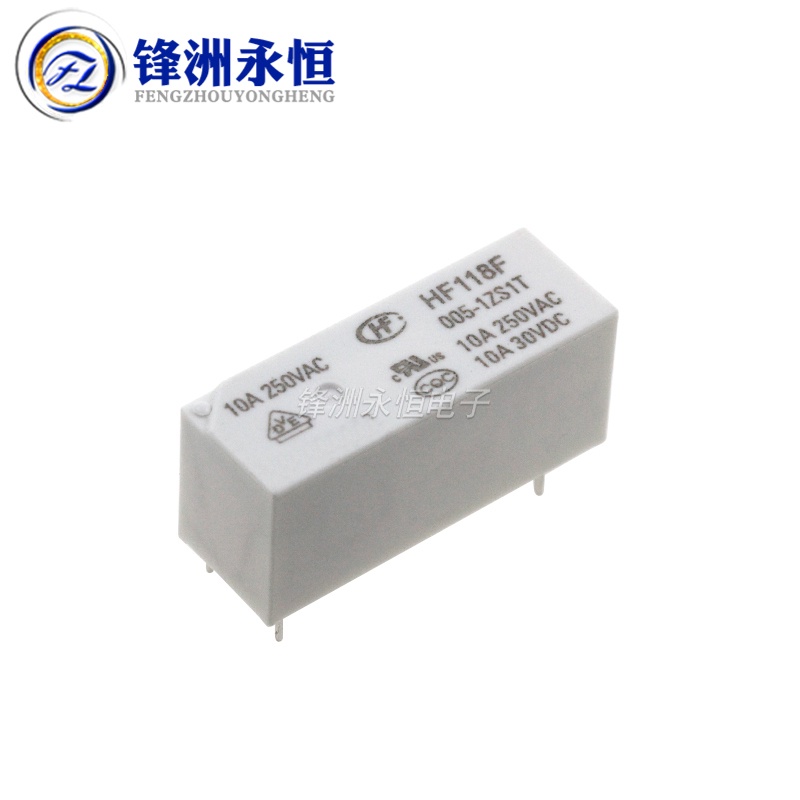 Rơ Le 5 Pins 10A Hf118f JQX-118F 005 012 024 048-1ZS1T