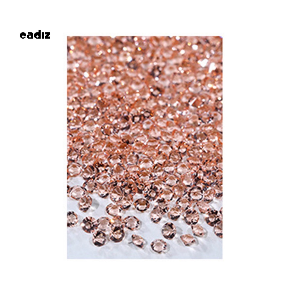 Hộp Đá Kim Cương Giả Nhiều Màu Trang Trí Móng Tay