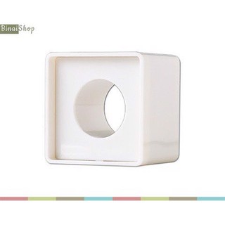 Gá mic gắn logo vuông - mic flags (Đen)