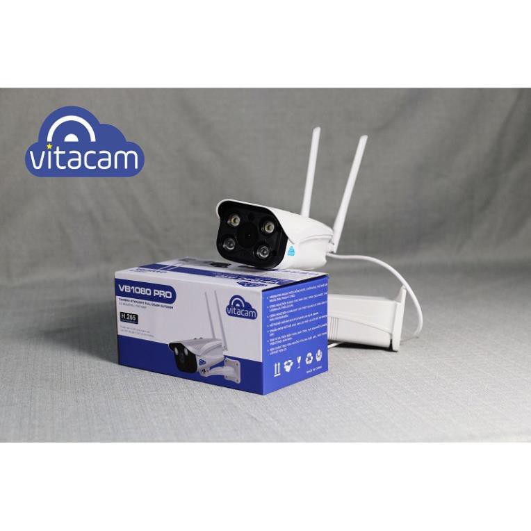 [Giá Hủy Diệt] Camera IP Vitacam VB1080 Pro 2.0mpx Full HD - Đèn Quan sát có màu cả Ngày và Đêm