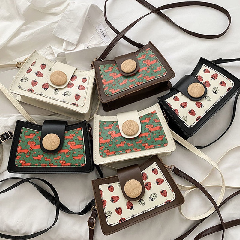 Túi đeo chéo vai IELGY khổ lớn thời trang Hàn Quốc sành điệu dành cho nữ