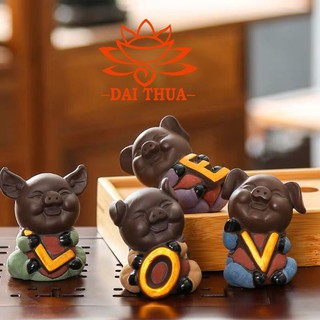 BỘ TƯỢNG 4 CHÚ HEO L.O.V.E-phatgiaodaithua