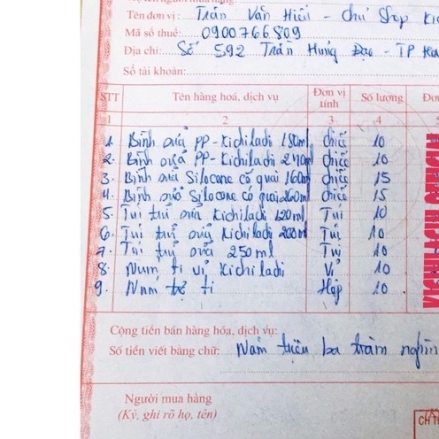 Túi trữ sữa 250ml Kichilachi có vòi hình gà, túi đựng sữa 2 khóa zip chắc chắn [50 Túi/Hộp]- SHOP MẸ KHOAI