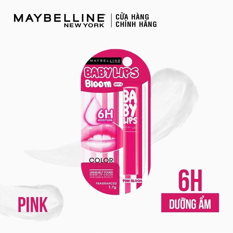 Son dưỡng môi Baby Lips Bloom Maybelline New York chống nắng SPF 16