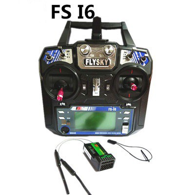 Tay Điều Khiển Flysky I6 + RX IA6B Nâng Cấp chính hãng TX RX Fsi6 FS-i6 2.4Ghz xa 600-800m dùng cho máy bay flycam RC