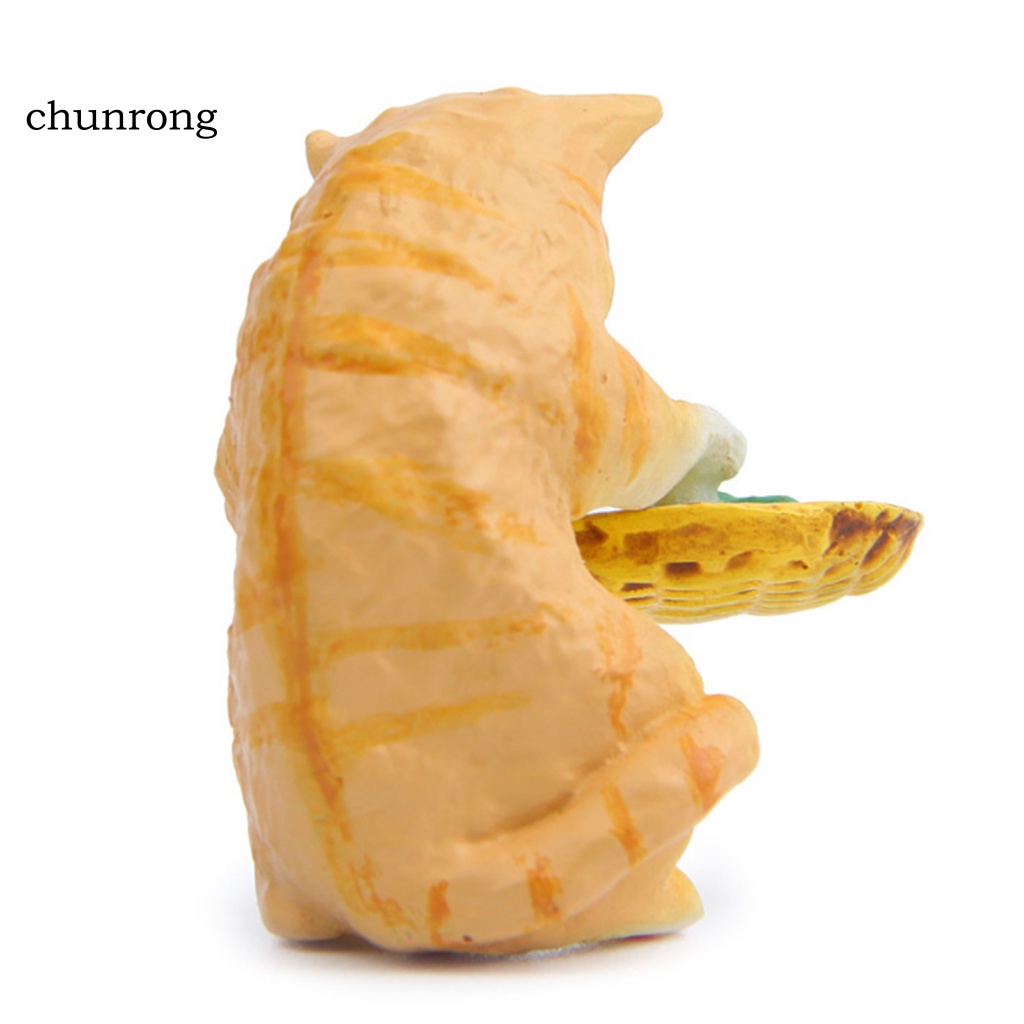 Cr Mô Hình Mèo Hoang Dã Trang Trí Bàn Làm Việc