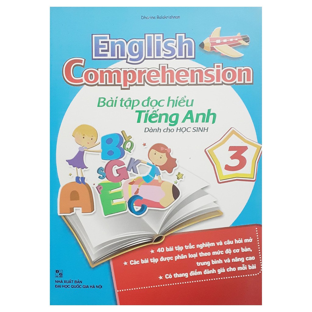 Sách - Bài tập đọc hiểu tiếng Anh dành cho học sinh tập 3