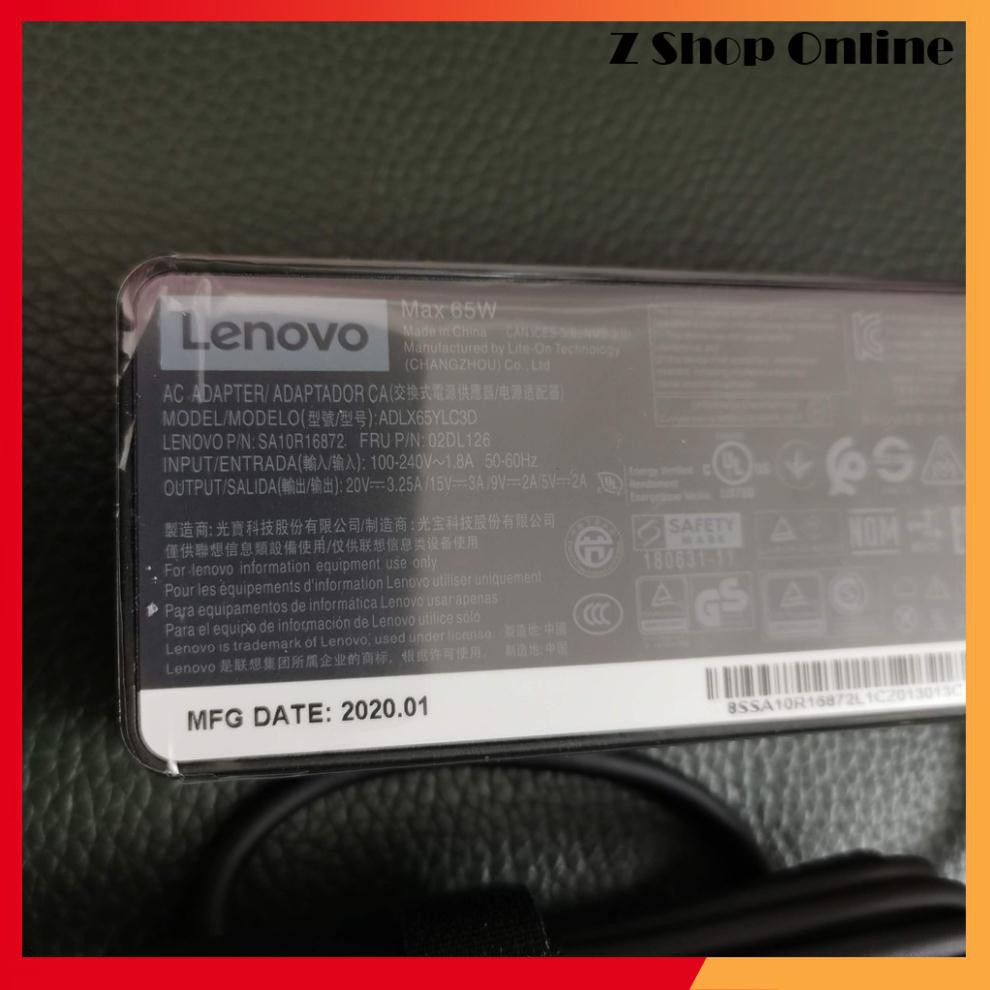 🎁 Sạc laptop Lenovo 65W Type-C chính hãng, mới 100%