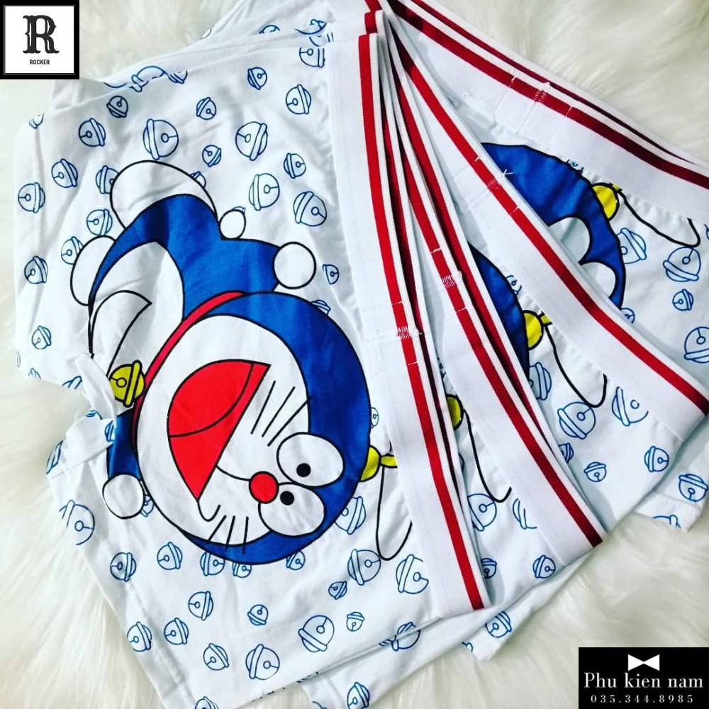 [Combo] Hộp 4 Quần Lót Nam Boxer - Quần Sịp Boxer HOẠT HÌNH S001.1