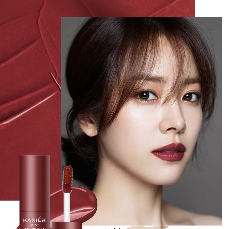 [Hàng mới về] Son kem lì trang điểm KAXIER lâu trôi thời trang
