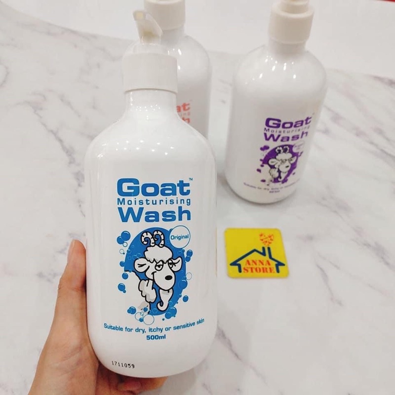 [HANG AIR] Sữa tắm sữa dê Goat Wash 500ml