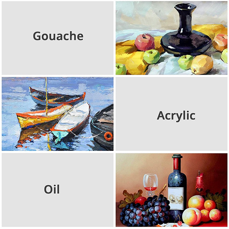 Bộ 30 Cọ Sơn Với Tay Cầm Bằng Gỗ Dùng Làm Sạch Và Loại Bỏ Bụi Bẩn / Son Bóng / Cọ Sơn Dầu