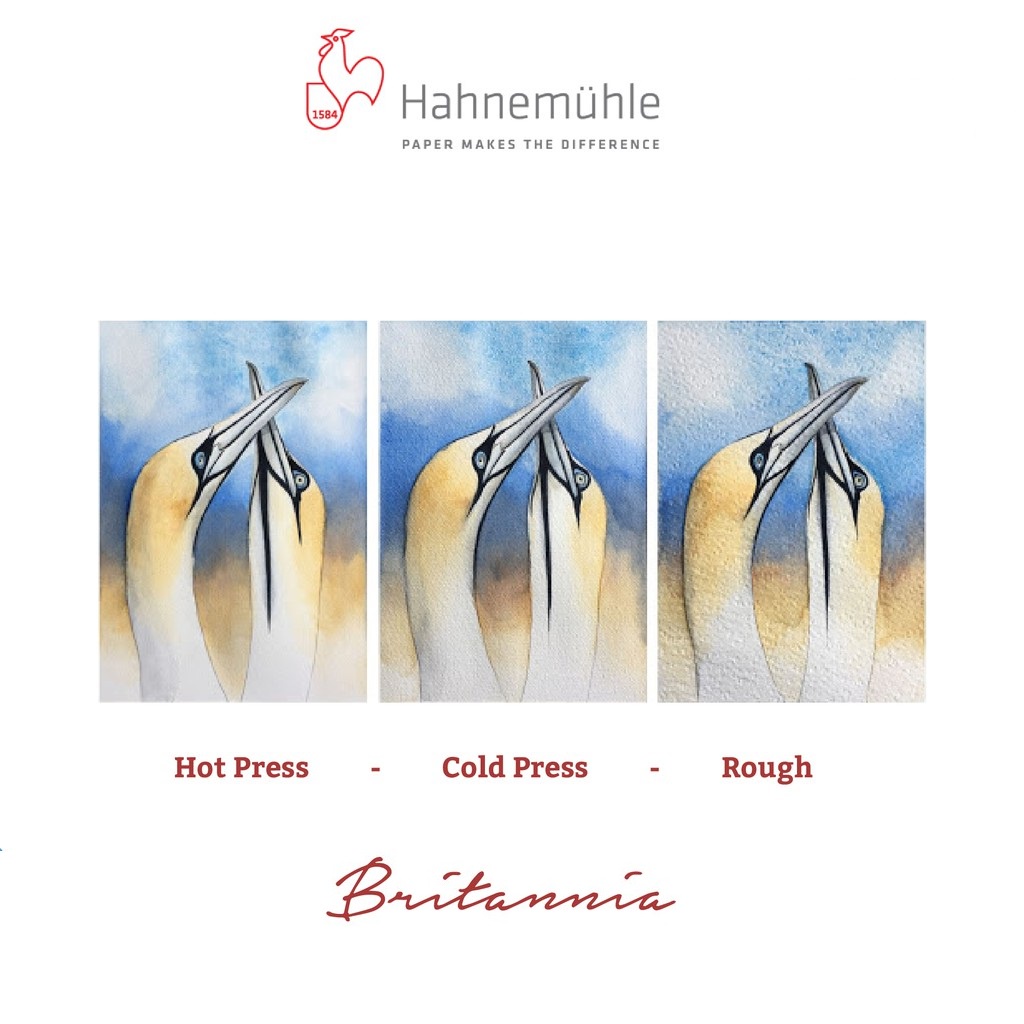 - Giấy vẽ màu nước HAHNEMUHLE BRITANNIA 300gsm