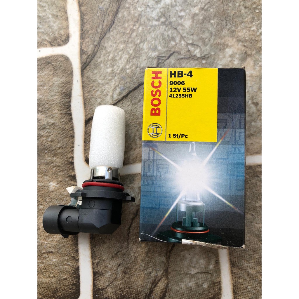 Bóng đèn Halogen Bosch 9006 12V 55W  0986AL1533HZT Made In Korea