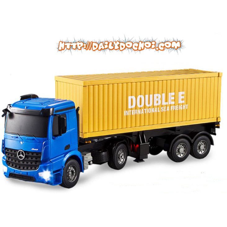 [DAILYTOY] CT35 xe container cỡ lớn điều khiển pin sạc tỉ lệ 1:20