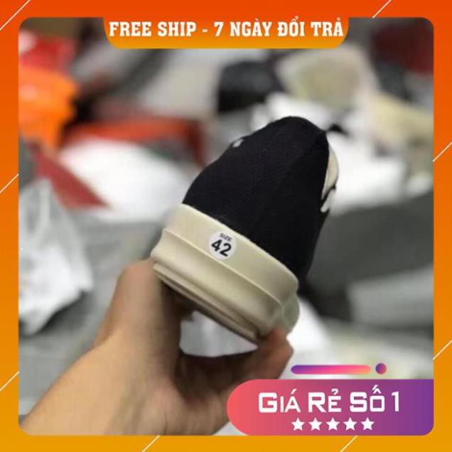 [ 💝 GIÁ SALE] Giày rick owen cổ thấp 🌟  R🔥E🔥P 1:1 VN đế thơm Full box + Bill