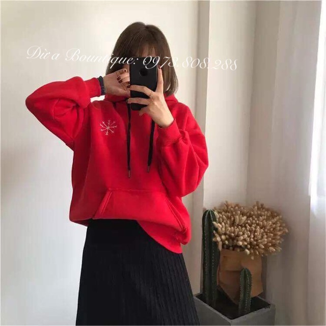 ÁO HOODIE NỈ BÔNG NOEL