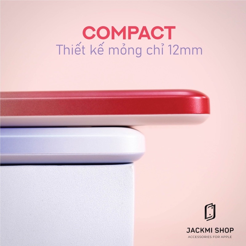 Sạc dự phòng không dây Anker Powercore 5000 mAh hỗ trợ sạc không dây cho ip 12 và 13 series