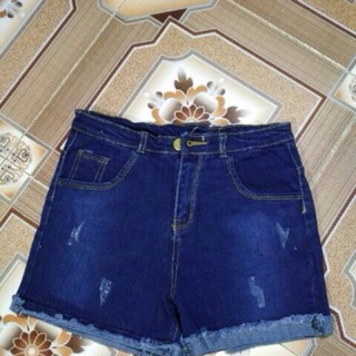 Quần shorts bò khoá