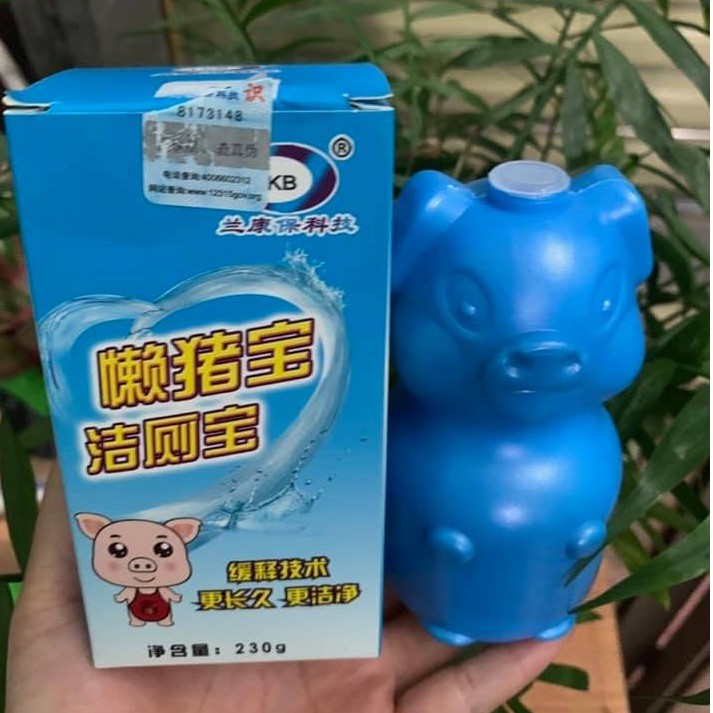 Viên Thả Bồn Cầu Hình Con Lợn