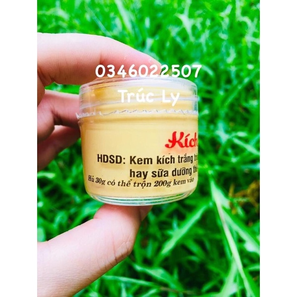 Kem kích trắng body X6