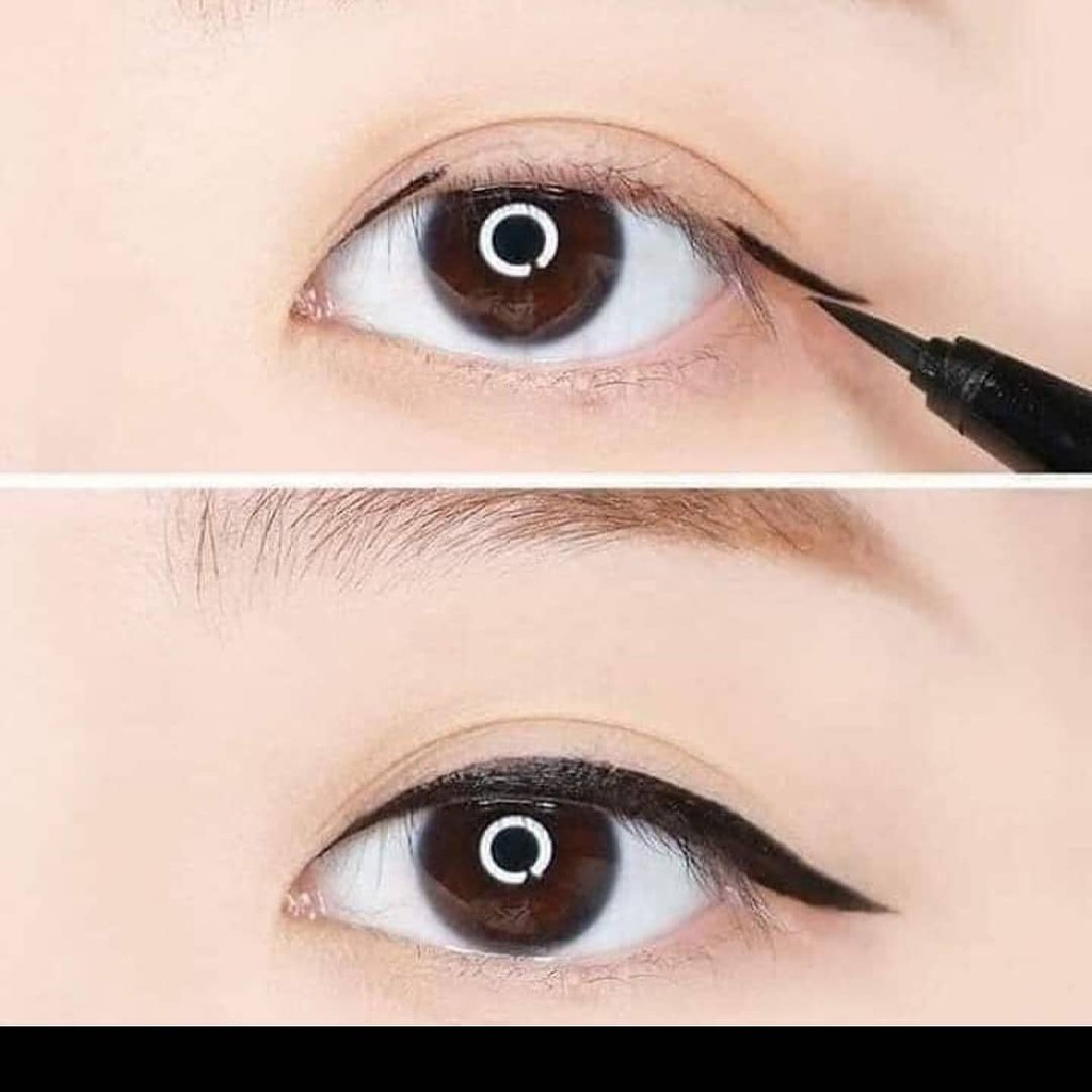 Kẻ mắt dạ không lem không trôi Karadium Waterproof Brush Liner Black