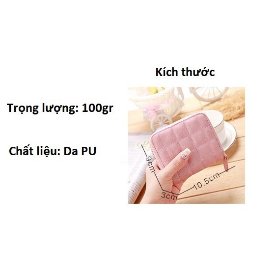 [Mã FAMAYWA2 giảm 10k đơn từ 50k] Ví nữ mini cầm tay nhỏ xinh da mềm thời trang cao cấp, bóp nữ da mềm đựng tiền V3 | BigBuy360 - bigbuy360.vn