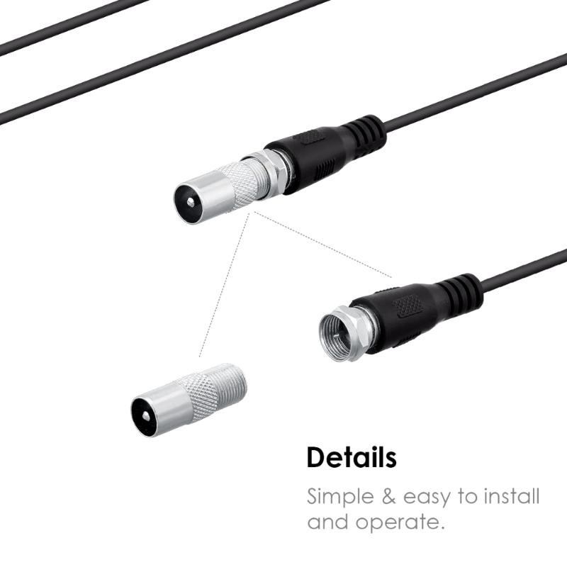 Ăng Ten Kỹ Thuật Số Trong Nhà 960 Dặm Hdtv Antena Mini Tv Fox Hd Tv Fox Vhf Uhf Dvb-T2 Ty13 / | BigBuy360 - bigbuy360.vn