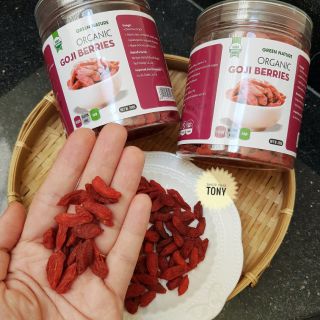 [Green Nature] Kỷ Tử Hữu Cơ Size quả to 200gr (Date 06/2022)