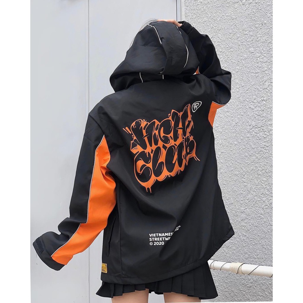 &lt;FREE SHIP&gt; Áo khoác vải dù nam nữ unisex  2 lớp chất xịn, dày dặn, y ảnh (higclub)