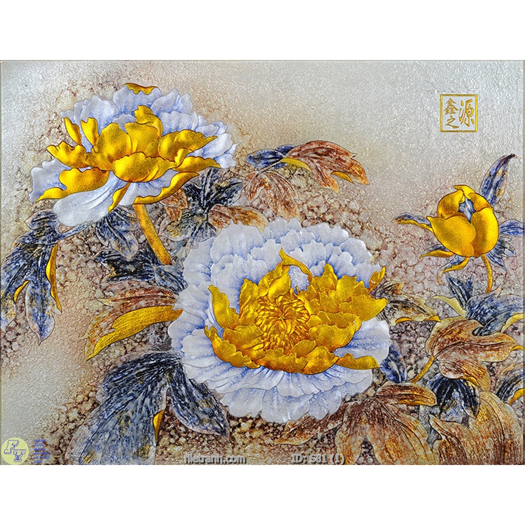 Tranh Hoa Sen đẹp treo phòng khách, phòng làm việc, phòng trà, phòng tiệc, khách sạn... nhiễu mẫu đẹp