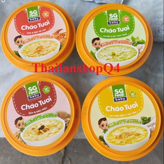(HCM) CHÁO ĂN DẶM CHO BÉ 10 THÁNG SG FOOD (CHÉN)