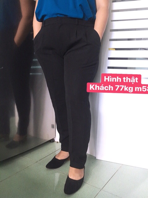 QUẦN TÂY BAGGY LƯNG THUN ( CÓ SIZE ĐẠI )