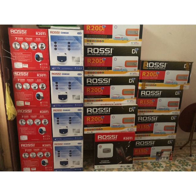 Bình nước nóng gián tiếp vuông Rossi TÂN Á - ĐẠI THÀNH *15L *20L *30L - công suất 2500W | BigBuy360 - bigbuy360.vn