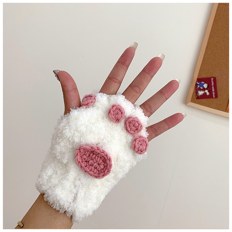 Găng Tay Len Hở Ngón Tự đan DIY (Set Nguyên Liệu Đan Găng Tay)