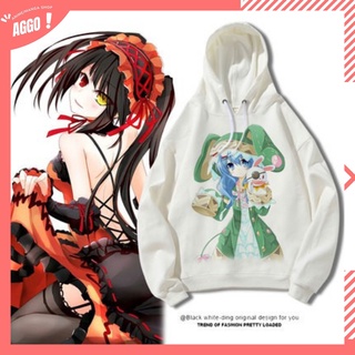 Áo Hoodie Nỉ Ấm Nam Nữ Anime Date A Live