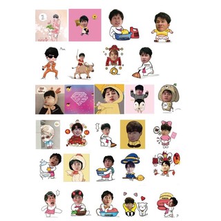 combo 50 Sticker hình Jack Phương Tuấn