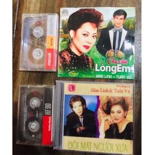 Combo 2 băng casset song ca Giao Linh - Tuấn Vũ