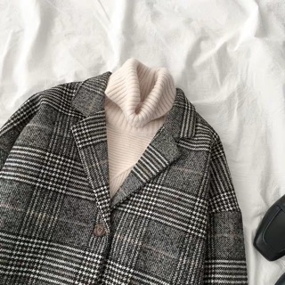 [ORDER] Áo khoác dạ đen