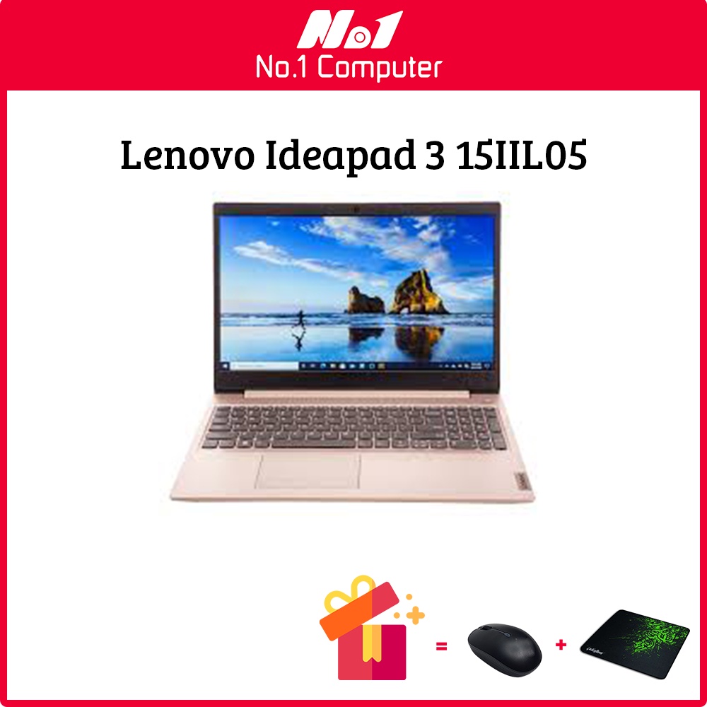 Laptop Lenovo IdeaPad 3 15IIL05 i3-1005G1/RAM 4GB/SSD 128GB/15.6” HD