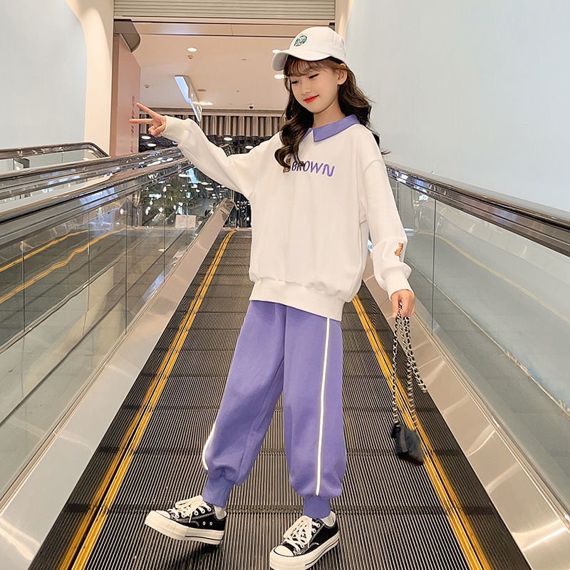 Set Đồ Thể Thao Thiết Kế Mới Thời Trang 2022 Dành Cho Bé Gái