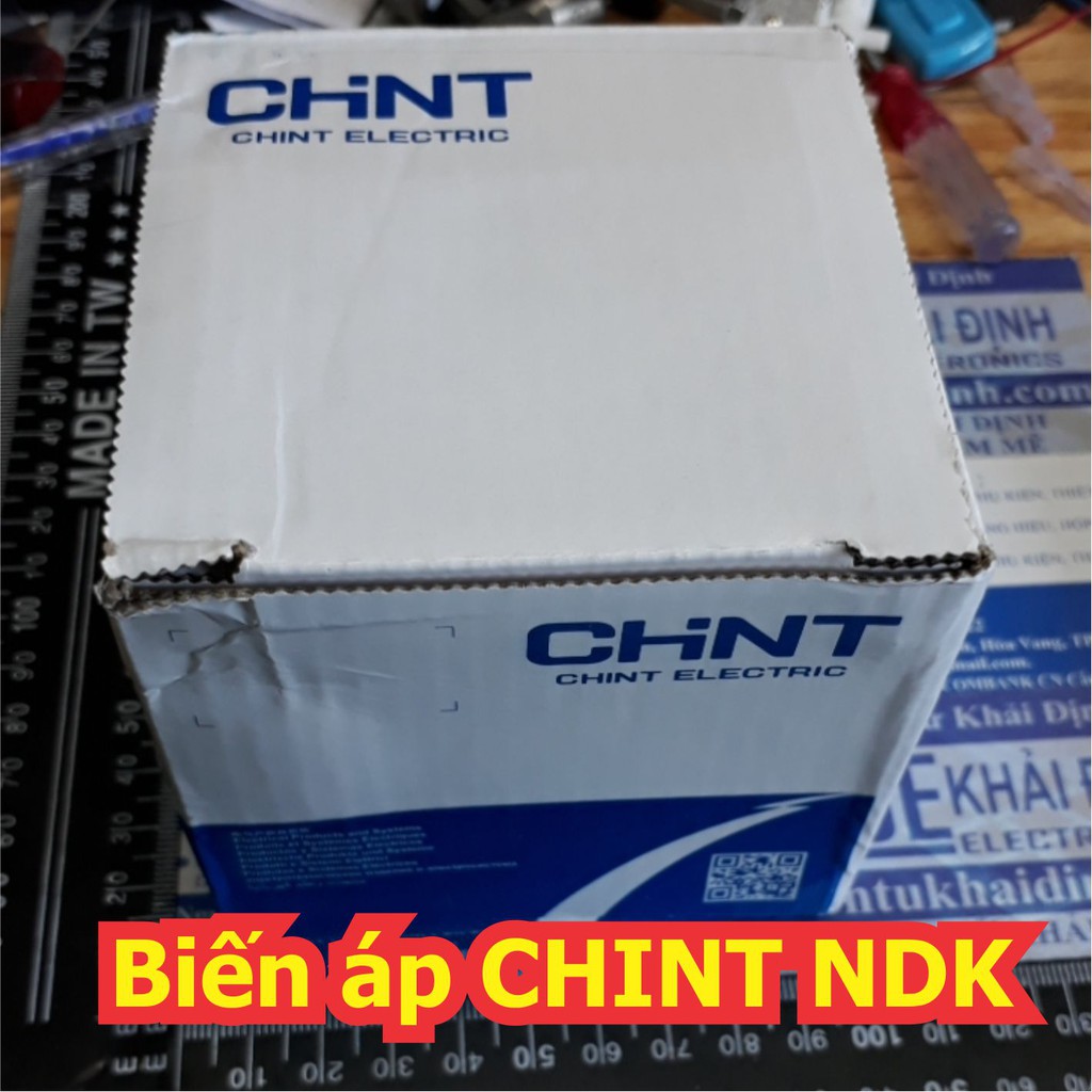 Biến áp cách ly Biến thế hàng CHINT NDK-50VA 50W 220V/380V 6V/24V/36V/110V hàng nặng 1.2kg kde6410