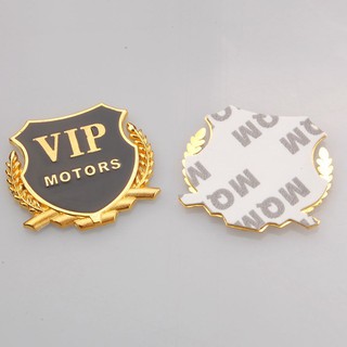 Logo vip dán trang trí xe ô tô