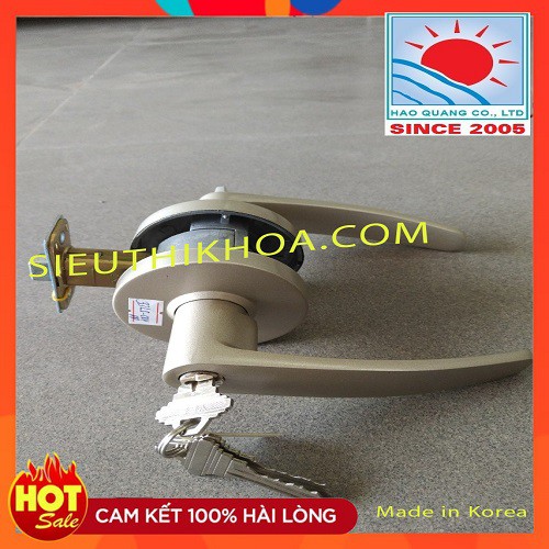 Khoá tay gạt hàn quốc Yes Korea 33LS-010SS inox không gỉ