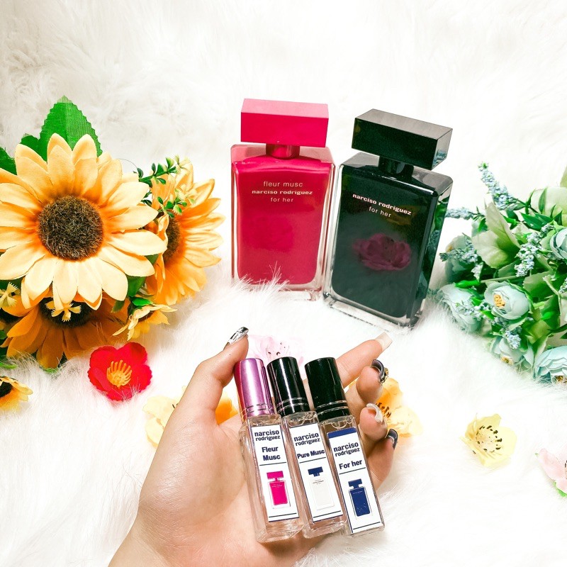 Set nước hoa Narciso đủ 4 mùi, Set Nước hoa mini Narciso | Thế Giới Skin Care