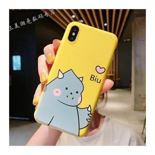 [Giá sốc] Ốp lưng iphone khủng long 🦕 búng tim cho 6 6plus 6s 6s plus 7 7plus 8 8plus x xr xs max 11 pro max a100