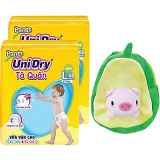 Combo 2 gói Tã quần UNIDRY L68 (9 - 14 Kg)