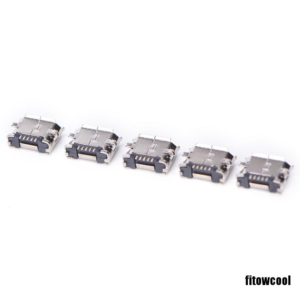 Set 10 Đầu Nối Micro Usb Type B 5 Pin 5 Pin Chuyên Dụng